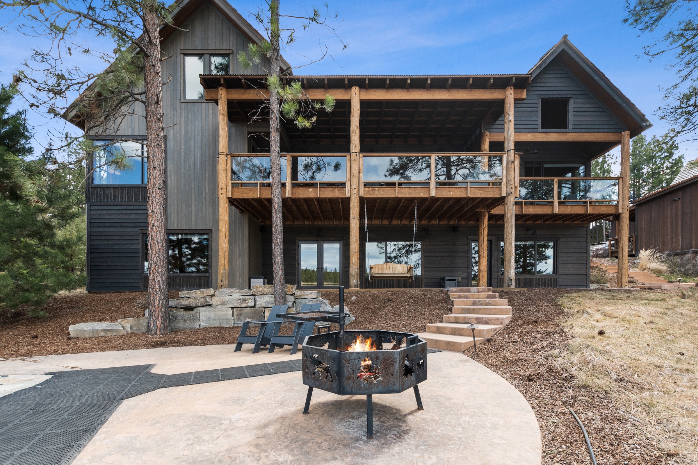 Wilderness Lake view at Henry in Eureka, Montana